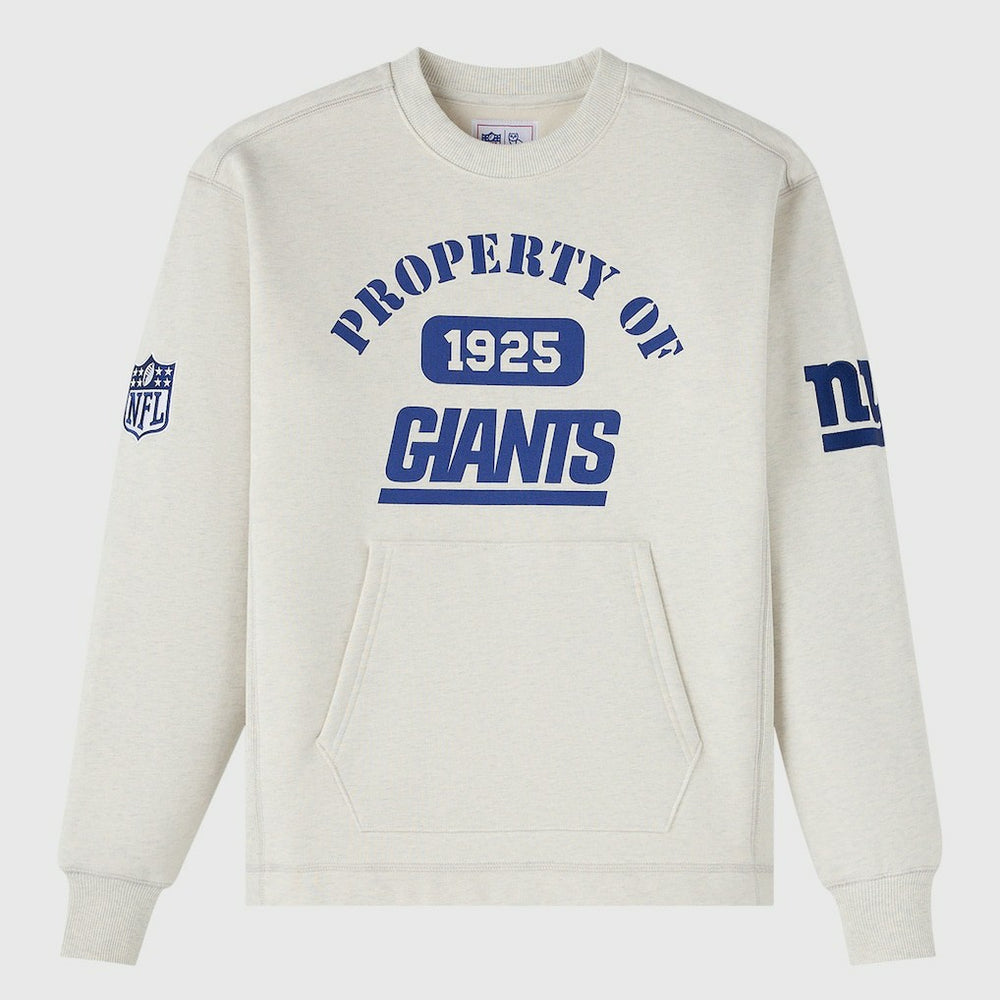 New York Giants OVO x NFL Unisex Fleece Sweatshirt - Heather Gray online