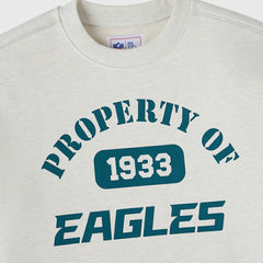 Philadelphia Eagles OVO x NFL Unisex Fleece Sweatshirt - Heather Gray discount