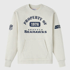 Seattle Seahawks OVO x NFL Unisex Fleece Sweatshirt - Heather Gray cheap