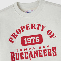 Tampa Bay Buccaneers OVO x NFL Unisex Fleece Sweatshirt - Heather Gray online