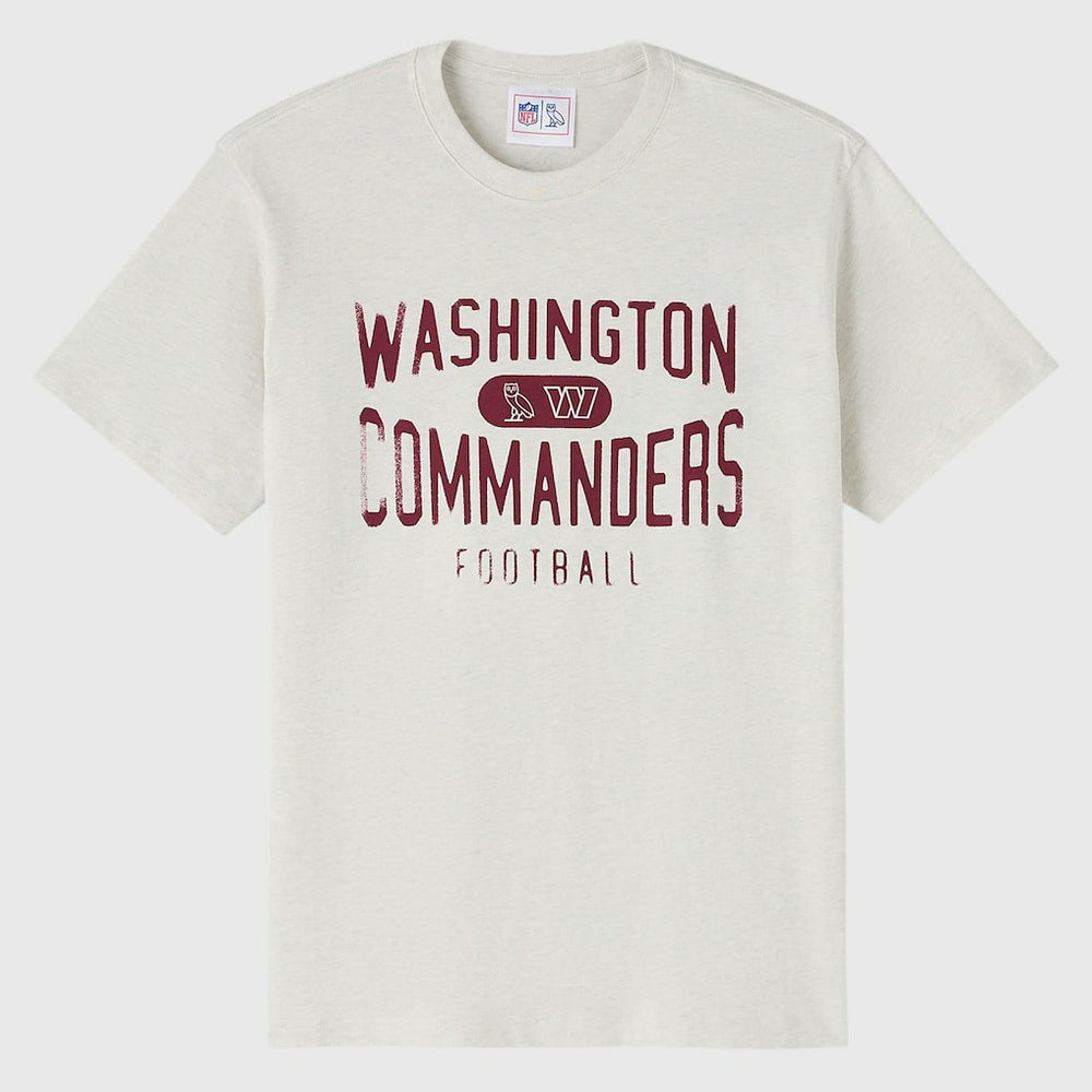 Washington Commanders OVO x NFL Unisex T-Shirt - Heather Gray sale