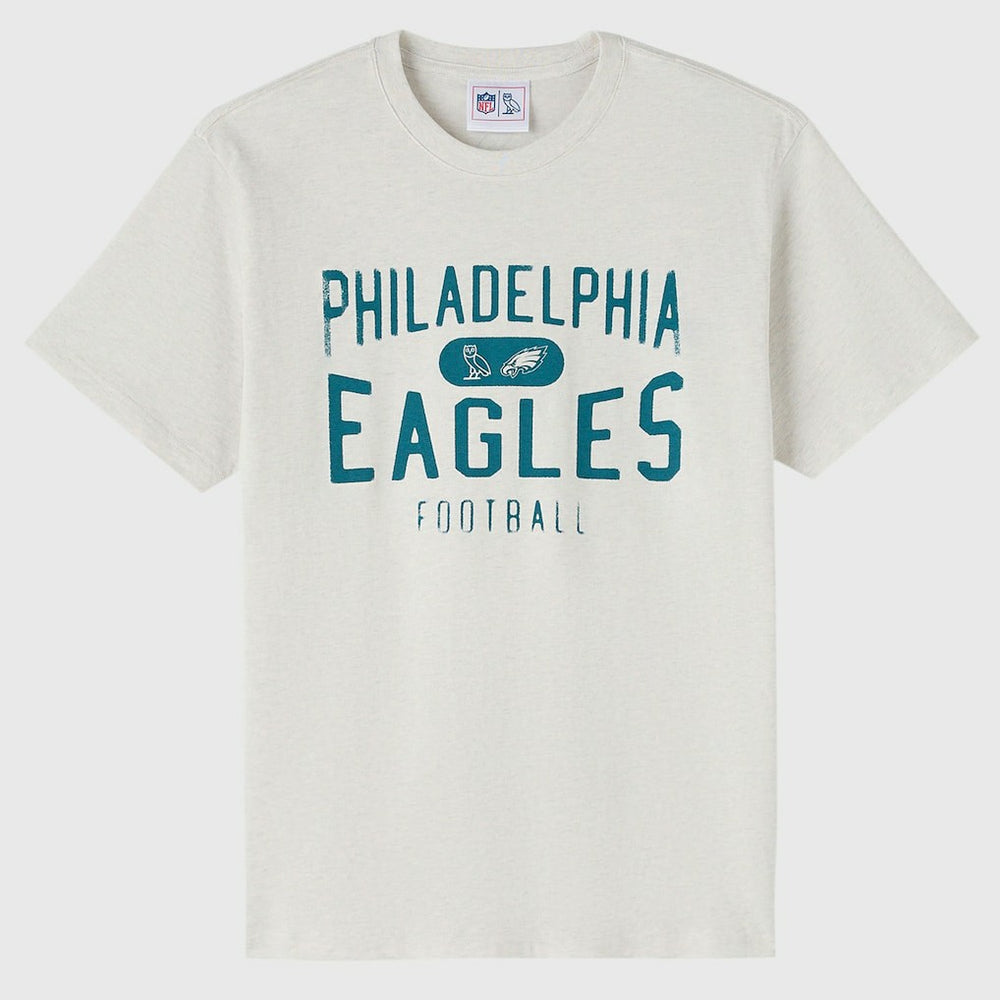 Philadelphia Eagles OVO x NFL Unisex T-Shirt - Heather Gray discount