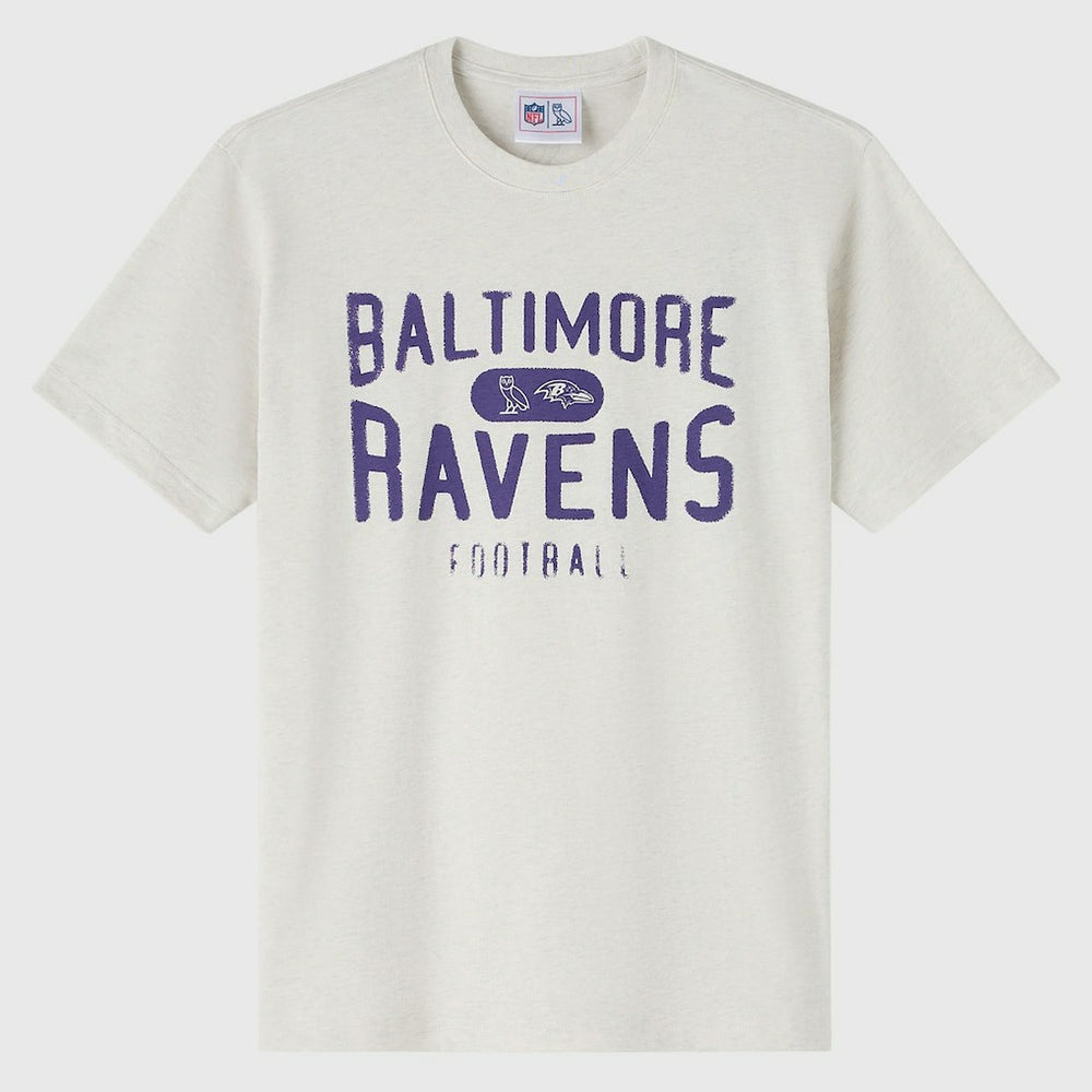 Baltimore Ravens OVO x NFL Unisex T-Shirt - Heather Gray sale
