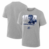 Nikita Kucherov Tampa Bay Lightning 1000 Career Points Legacy T-Shirt - Gray T-shirts
