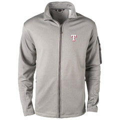 Texas Rangers Dunbrooke Pacific Full-Zip Fleece Jacket Heather Gray