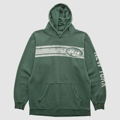 New York Jets 2000s Hooded Pullover Sweatshirt - Green Vintage on sale