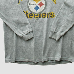 Pittsburgh Steelers NFL 2000s T-shirt - Heather Gray Vintage sale