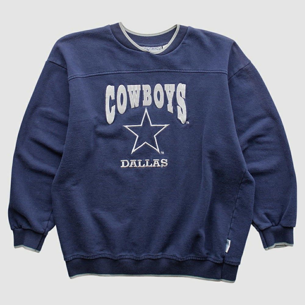 Dallas Cowboys 2000s Pullover Sweatshirt - Navy Vintage online
