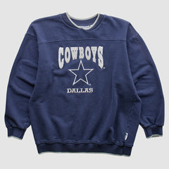Dallas Cowboys 2000s Pullover Sweatshirt - Navy Vintage online
