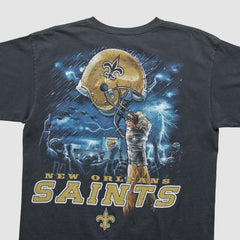 New Orleans Saints NFL 2010s T-shirt - Black Vintage on sale