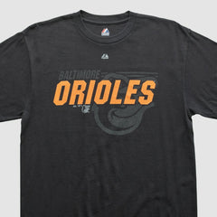 Baltimore Orioles Majestic 2000s T-shirt Black Vintage