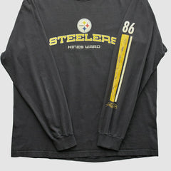 Pittsburgh Steelers NFL 2000s Long Sleeve T-shirt - Black Vintage online