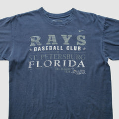 Tampa Bay Rays 2009 T-shirt Navy Vintage
