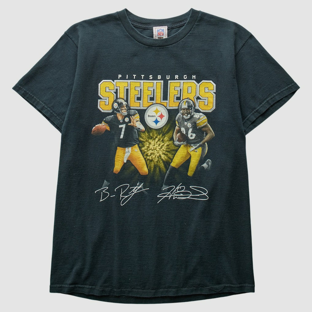 Pittsburgh Steelers NFL 2000s T-shirt - Black Vintage discount