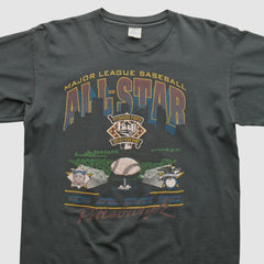 MLB All-Star Game Starter 1994 T-shirt Charcoal Vintage