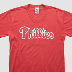 Philadelphia Phillies Majestic 2000s T-shirt Red Vintage