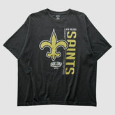 New Orleans Saints Reebok 2010 T-shirt - Black Vintage online
