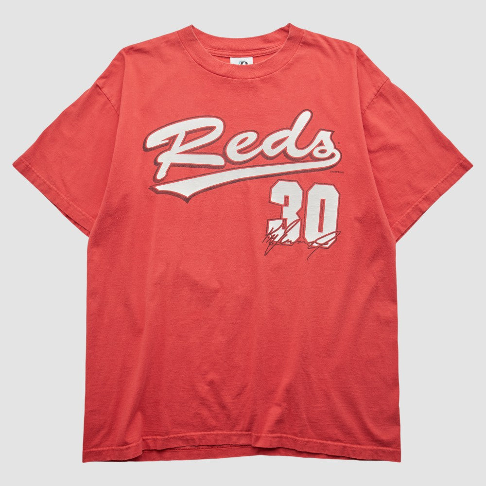 Cincinnati Reds Dynasty 2000 T-shirt Red Vintage