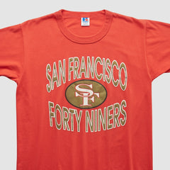 San Francisco 49ers Russell 90s T-shirt - Red Vintage online