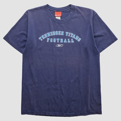 Tennessee Titans Reebok 2000s T-shirt - Navy Vintage outlet