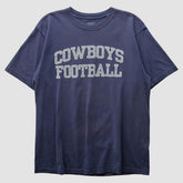 Dallas Cowboys Reebok 2000s T-shirt - Navy Vintage for sale