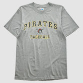 Pittsburgh Pirates Majestic 2000 T-shirt Heather Gray Vintage