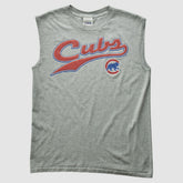 Chicago Cubs CSA 2000s Tank Heather Gray Vintage