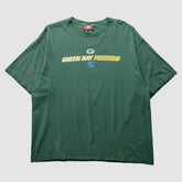 Green Bay Packers NFL 2000s T-shirt - Green Vintage on sale
