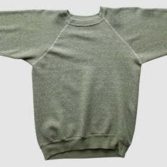 Cleveland Browns 1986 Pullover Sweatshirt - Olive Vintage on sale