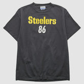 Hines Ward Reebok 2000s T-shirt - Black Vintage discount