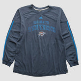 Oklahoma City Thunder 2010s Long Sleeve T-shirt - Navy Vintage on sale