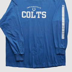 Indianapolis Colts 2000s Long Sleeve T-shirt - Blue Vintage on sale