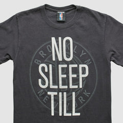 Brooklyn Nets UNK 2012 T-shirt - Charcoal Vintage sale