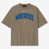 Dallas Mavericks Fear of God Unisex 90s T-Shirt sale - Heather Gray on sale