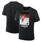 Connor Bedard Chicago Blackhawks Legacy Milestone T-Shirt - Black T-shirts