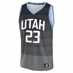 Lauri Markkanen Utah Jazz 2025/26 City Edition Fast Break Jersey - Black cheap