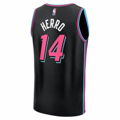 Tyler Herro Miami Heat 2025/26 City Edition Fast Break Jersey - Black sale