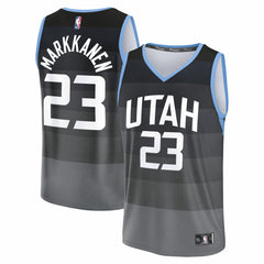 Lauri Markkanen Utah Jazz Youth 2025/26 City Edition Fastbreak Jersey - Black outlet