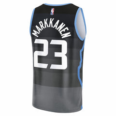 Lauri Markkanen Utah Jazz Youth 2025/26 City Edition Fastbreak Jersey - Black outlet