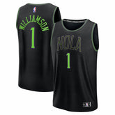 Zion Williamson New Orleans Pelicans Youth 2025/26 City Edition Fastbreak Jersey - Black cheap