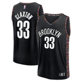 Nic Claxton Brooklyn Nets Youth 2025/26 City Edition Fastbreak Jersey - Black cheap