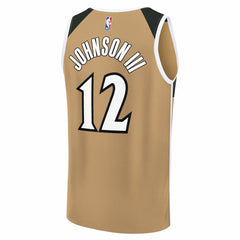 Tre Johnson III Washington Wizards Youth 2025/26 City Edition Fastbreak Jersey - Gold cheap