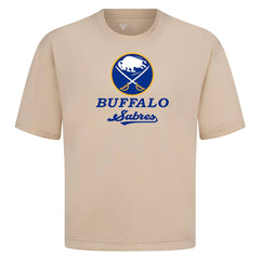 Buffalo Sabres Levelwear Team Surge Luxe Signature Knit T-Shirt - Khaki T-shirts