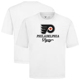 Philadelphia Flyers Levelwear Team Surge Luxe Signature Knit T-Shirt - White T-shirts