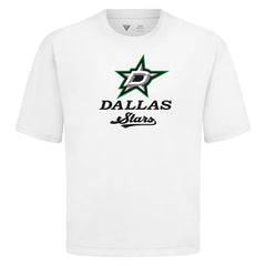 Dallas Stars Levelwear Team Surge Luxe Signature Knit T-Shirt - White T-shirts