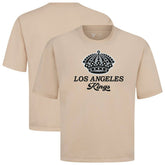 Los Angeles Kings Levelwear Team Surge Luxe Signature Knit T-Shirt - Khaki T-shirts