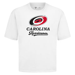 Carolina Hurricanes Levelwear Team Surge Luxe Signature Knit T-Shirt - White T-shirts
