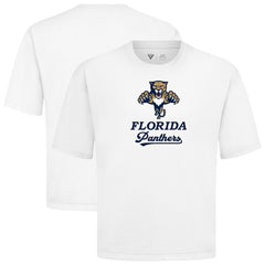 Florida Panthers Levelwear Team Surge Luxe Signature Knit T-Shirt - White T-shirts