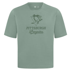 Pittsburgh Penguins Levelwear Shadow Surge Luxe Signature Knit T-Shirt - Green T-shirts