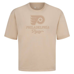 Philadelphia Flyers Levelwear Shadow Surge Luxe Signature Knit T-Shirt - Khaki T-shirts